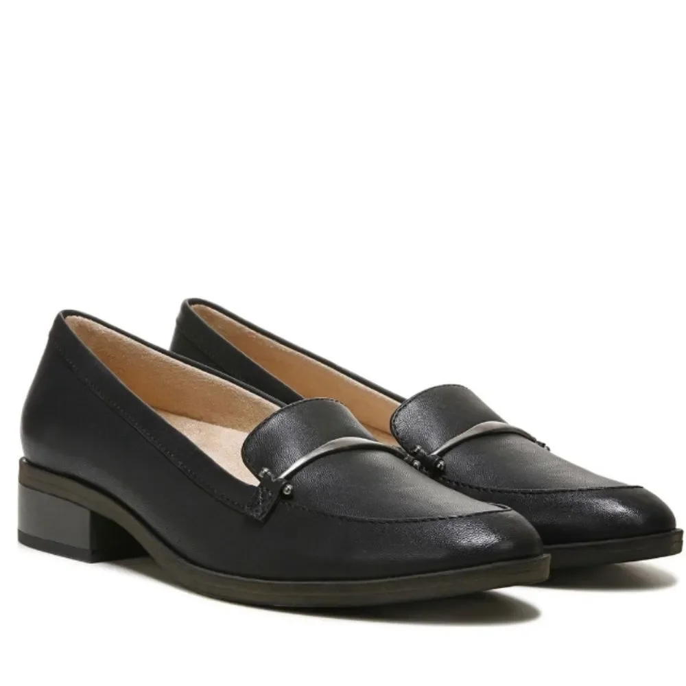 SOUL NATURALIZER RIDLEY FAUX LEATHER SLIP ON LOAFERS (WIDE)